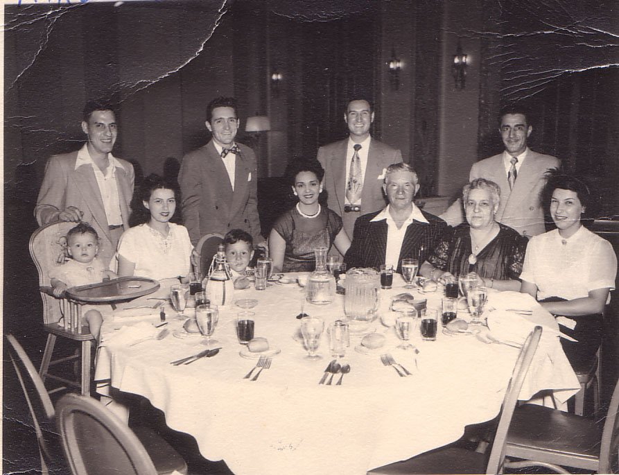 John and Mary Libretti family, 1949