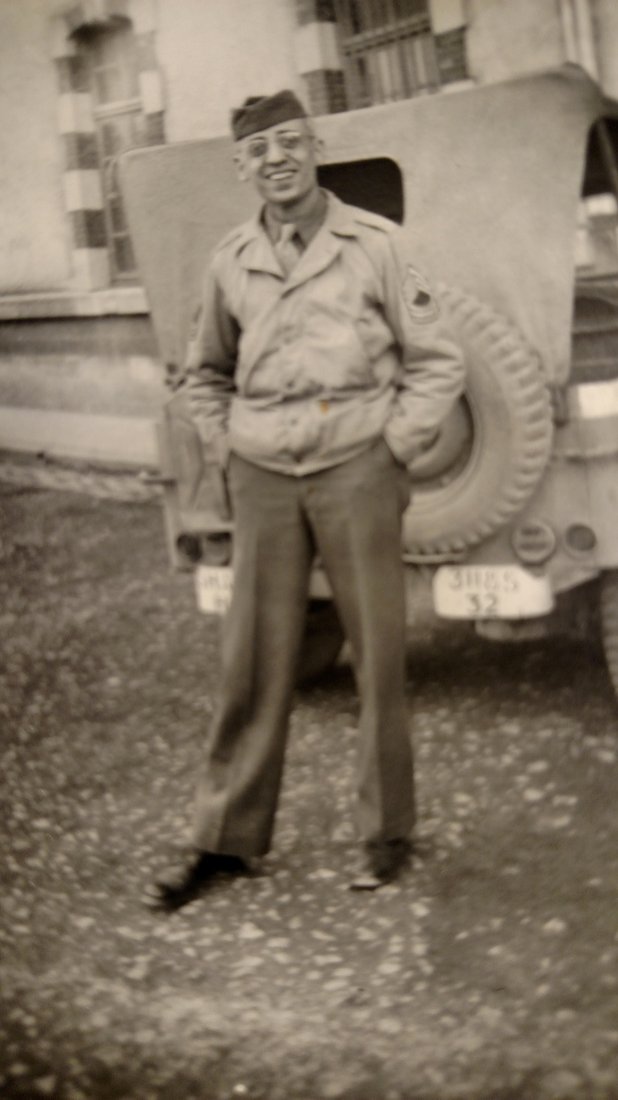 Master Sergeant Joseph P. Walano, born Giuseppe Pinto Quagliano (1910-1976), in U.S. Army uniform