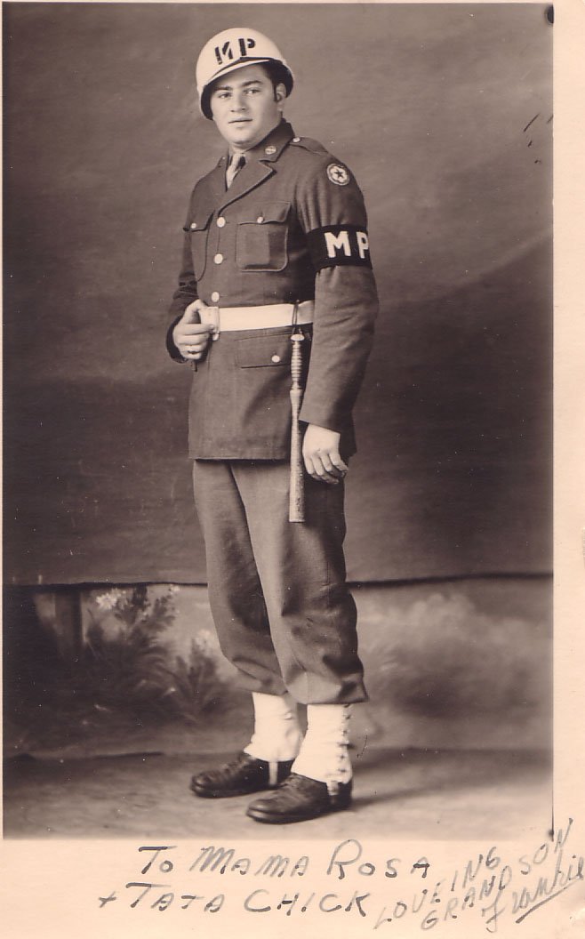 Frank Rispoli — U.S. Army Military Police, WWII, 1943