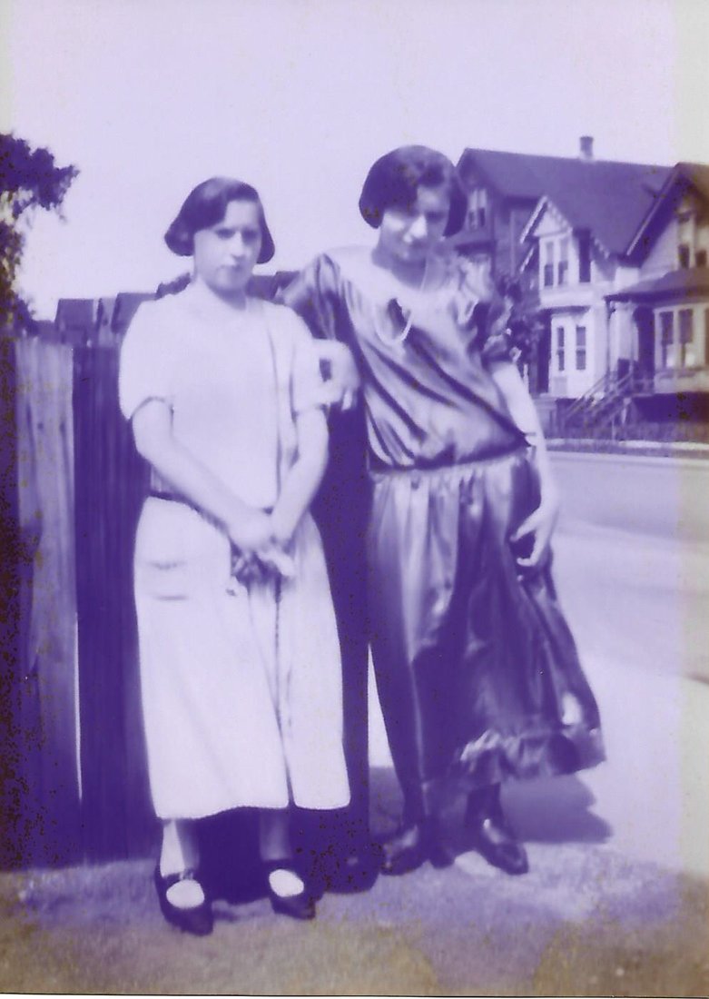 Rose & Sarah Santora, 1925