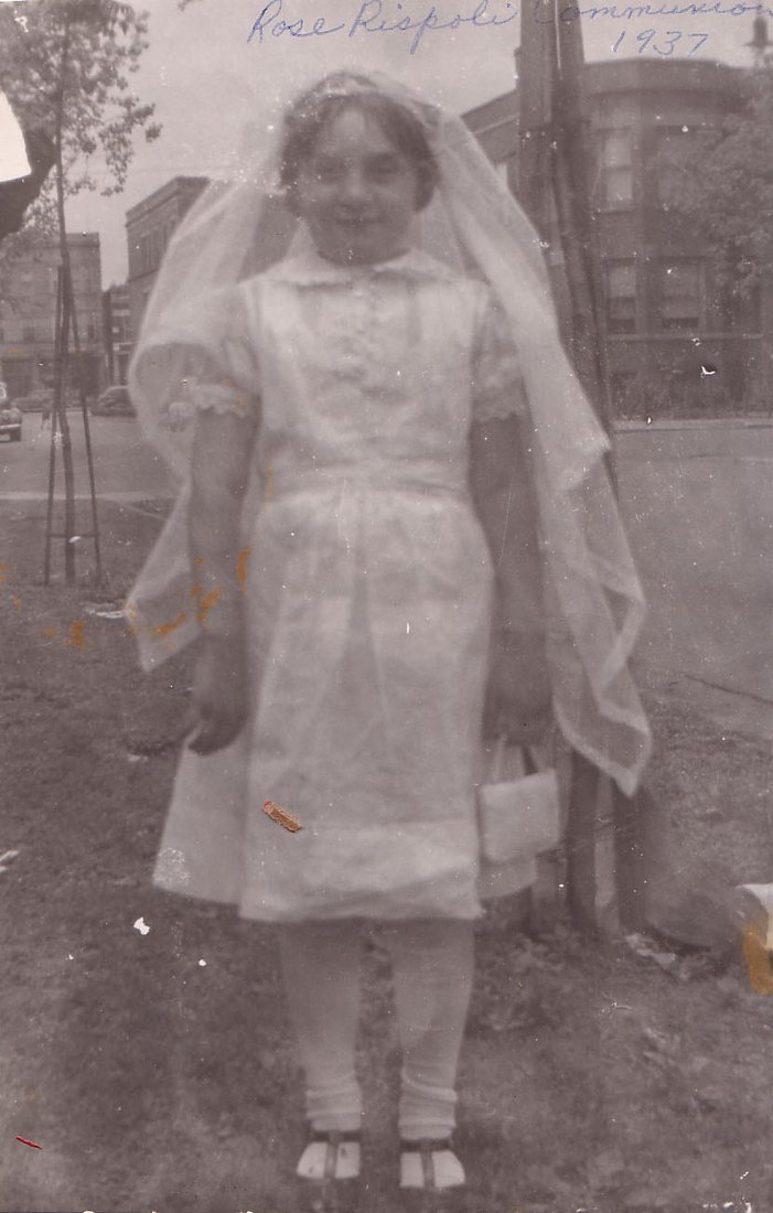 Rose Rispoli — First Communion, 1937