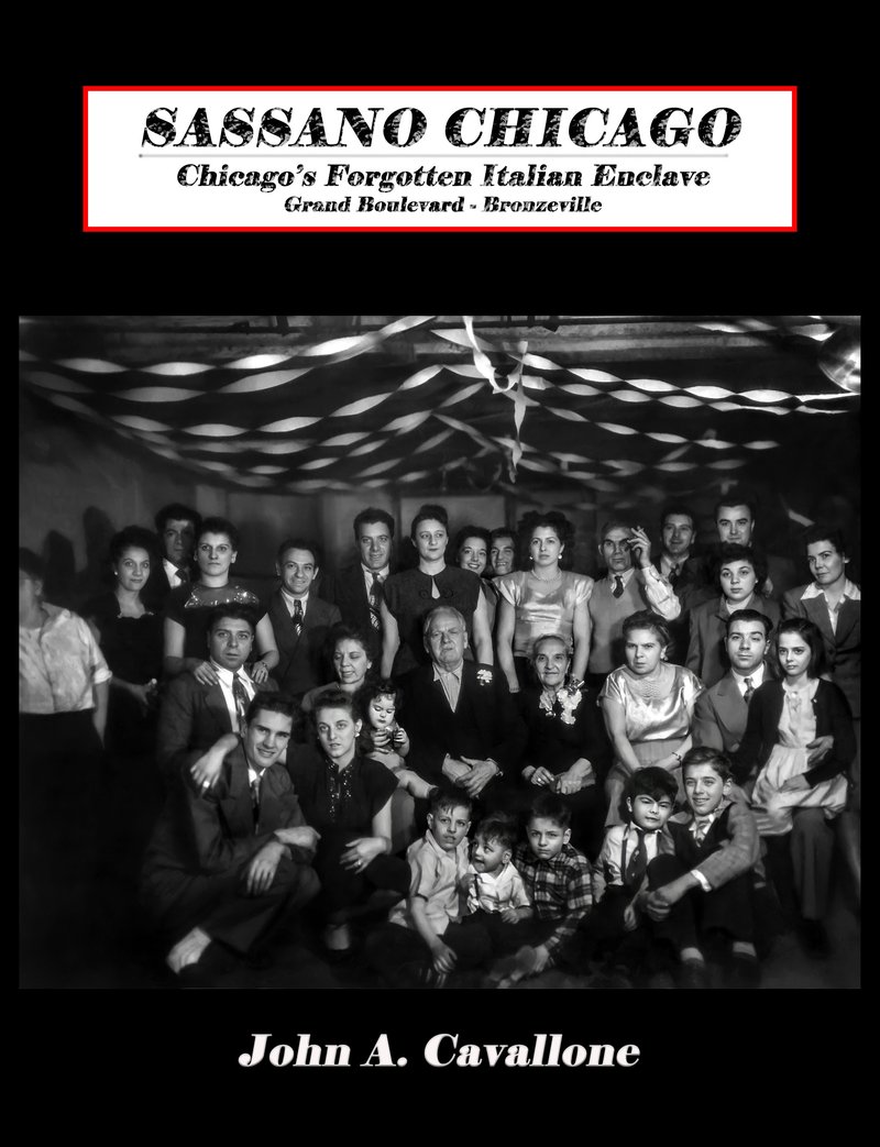 Book cover: Sassano Chicago, Chicago's Forgotten Italian Enclave